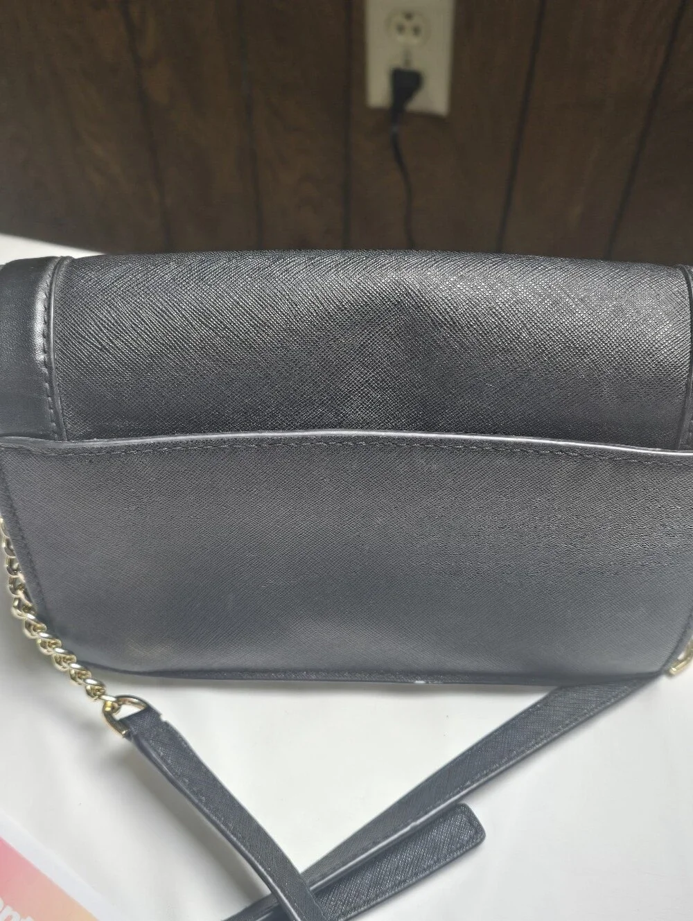 Michael Kors Black Crossbody Wallet W/COA